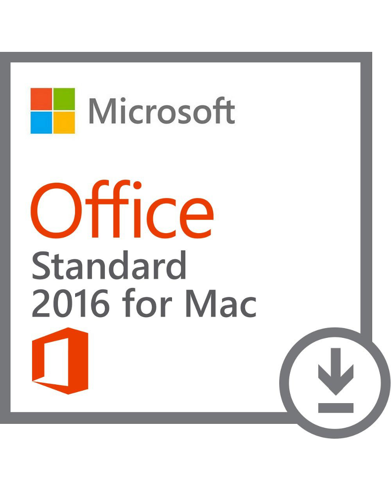 office for mac standard 2016